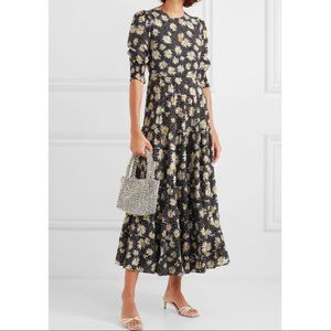 RIXO London Daisy Leopard Kristen dress XS